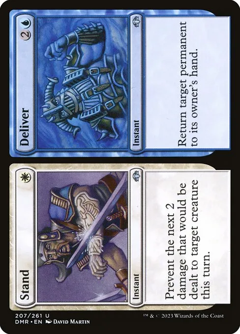 Stand // Deliver · Dominaria Remastered 207/457