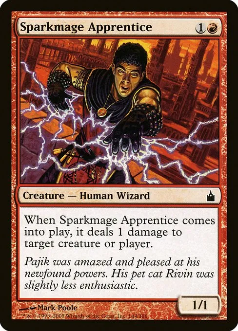 Sparkmage Apprentice · Ravnica: City of Guilds 144/306