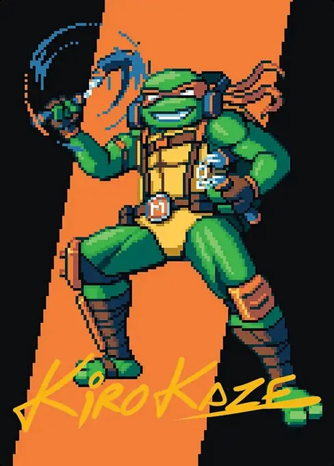 Michelangelo, the Heart // Michelangelo, the Heart · Teenage Mutant Ninja Turtles Art Series 35/54