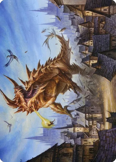 The Tarrasque // Tarrasque · Adventures in the Forgotten Realms Art Series 19/81