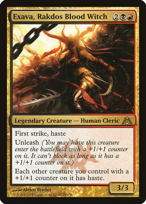 Exava, Rakdos Blood Witch · Dragon's Maze 69/156