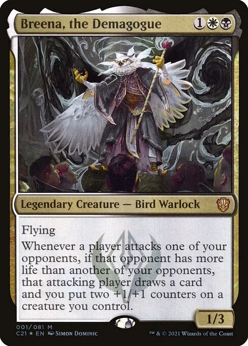 Breena, the Demagogue · Commander 2021 1/409
