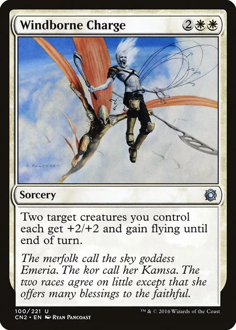 Windborne Charge · Conspiracy: Take the Crown 100/222
