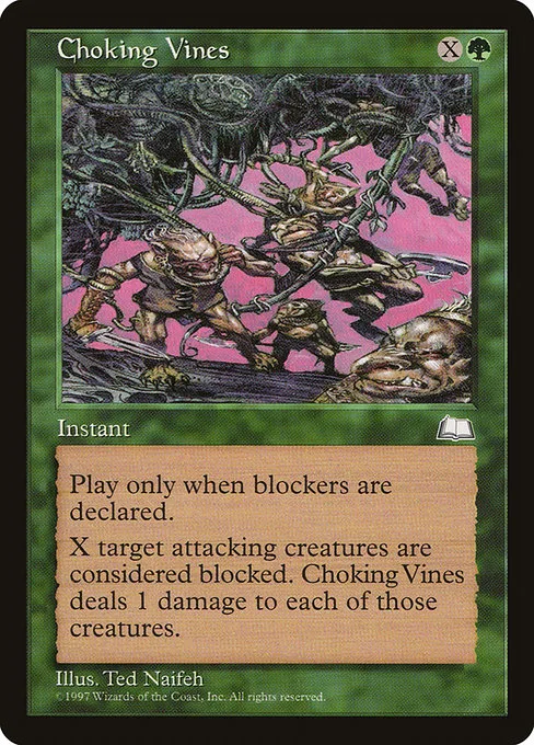Choking Vines · Weatherlight 123/167