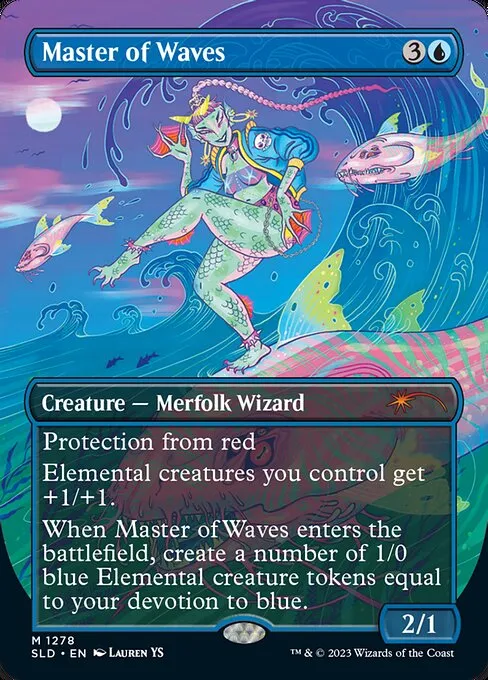 Master of Waves · Secret Lair Drop 1278/2547