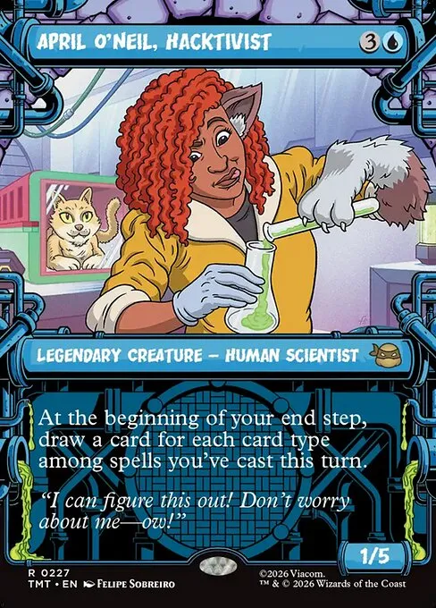 April O'Neil, Hacktivist · Teenage Mutant Ninja Turtles 227/320