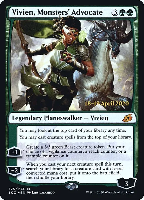 Vivien, Monsters' Advocate · Ikoria: Lair of Behemoths Promos 175s/137