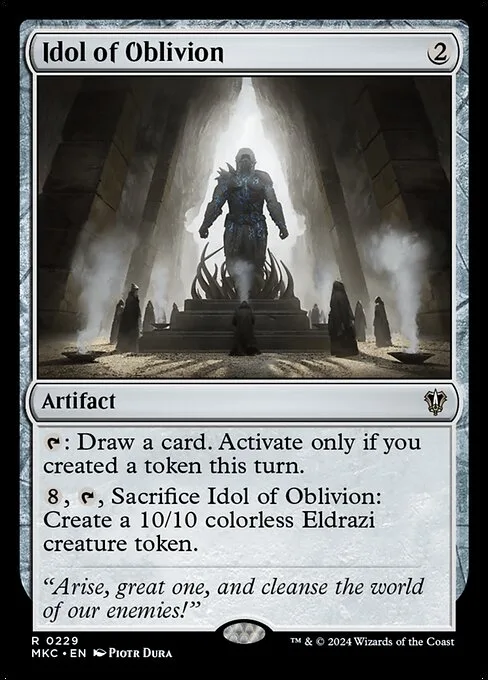 Idol of Oblivion · Murders at Karlov Manor Commander 229/358