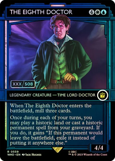 The Eighth Doctor · Doctor Who 559z/1178