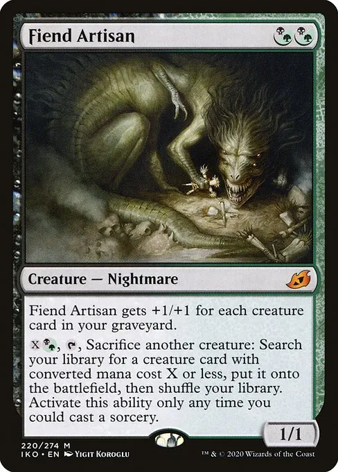 Fiend Artisan · Ikoria: Lair of Behemoths 220/390