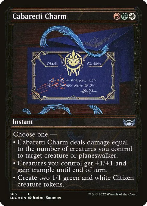 Cabaretti Charm · Streets of New Capenna 365/513