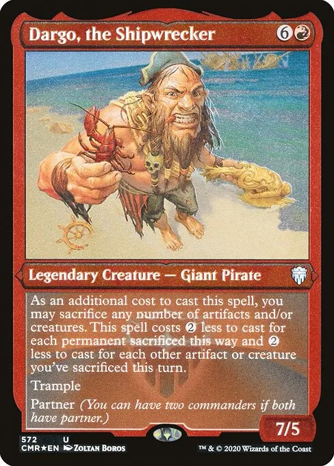 Dargo, the Shipwrecker · Commander Legends 572/718