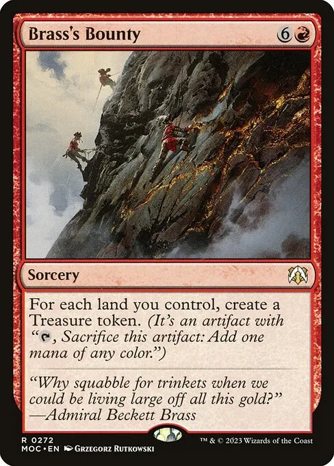 Brass's Bounty · March of the Machine Commander 272/450