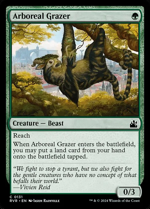 Arboreal Grazer · Ravnica Remastered 131/531