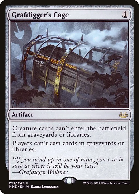 Grafdigger's Cage · Modern Masters 2017 221/249
