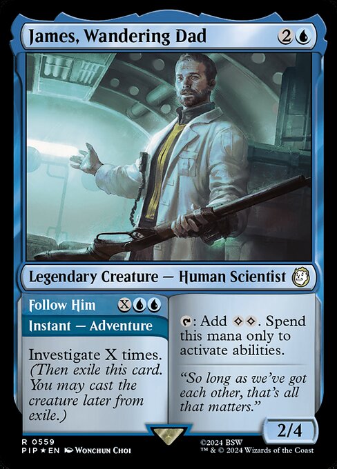 James, Wandering Dad // Follow Him · Fallout 559/1068