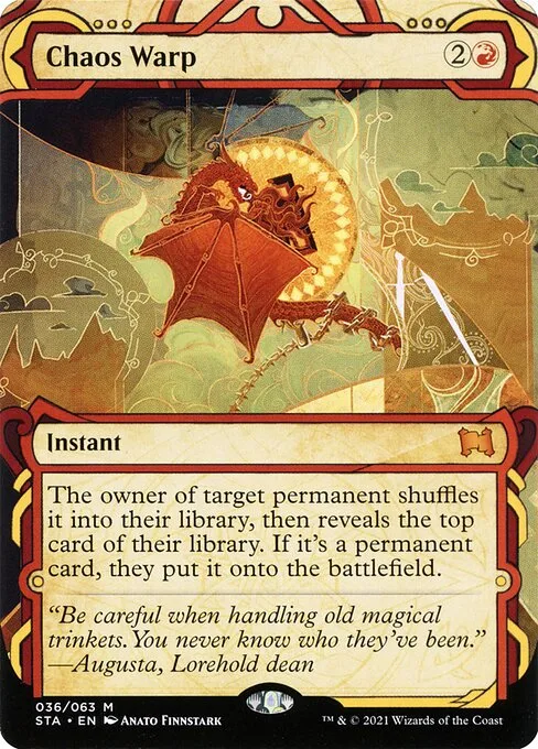 Chaos Warp · Strixhaven Mystical Archive 36/126