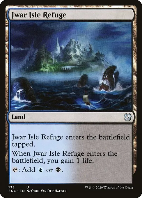 Jwar Isle Refuge · Zendikar Rising Commander 133/142