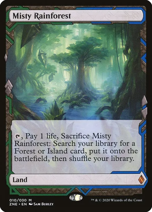 Misty Rainforest · Zendikar Rising Expeditions 10/30