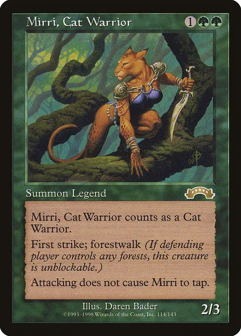 Mirri, Cat Warrior · Exodus 114/143