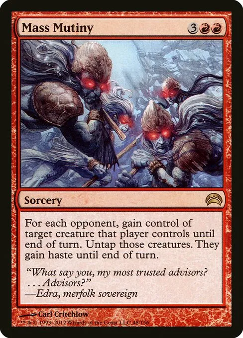 Mass Mutiny · Planechase 2012 48/156