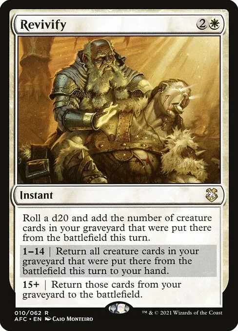 Revivify · Forgotten Realms Commander 10/331