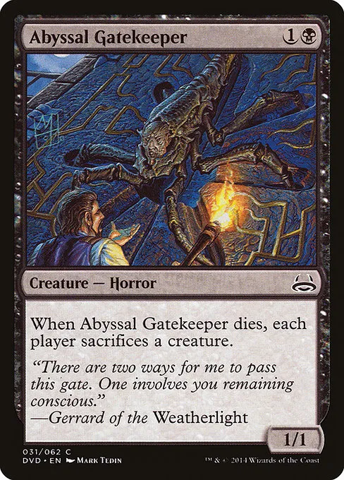 Abyssal Gatekeeper · Duel Decks Anthology: Divine vs. Demonic 31/62