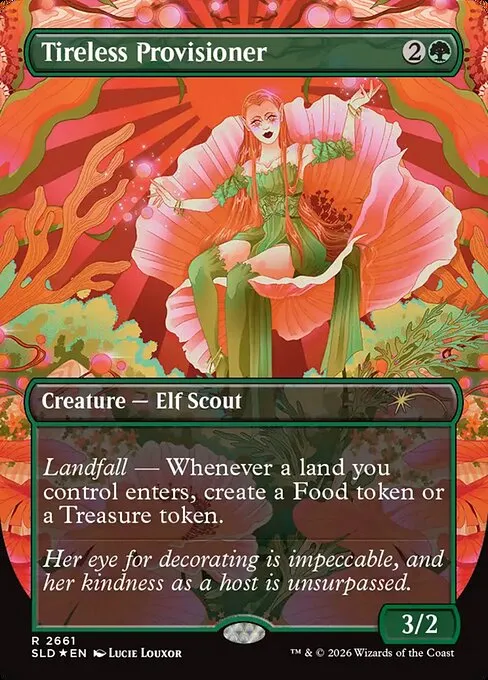 Tireless Provisioner · Secret Lair Drop 2661/2547