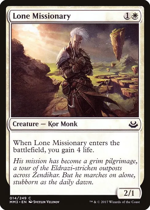 Lone Missionary · Modern Masters 2017 14/249
