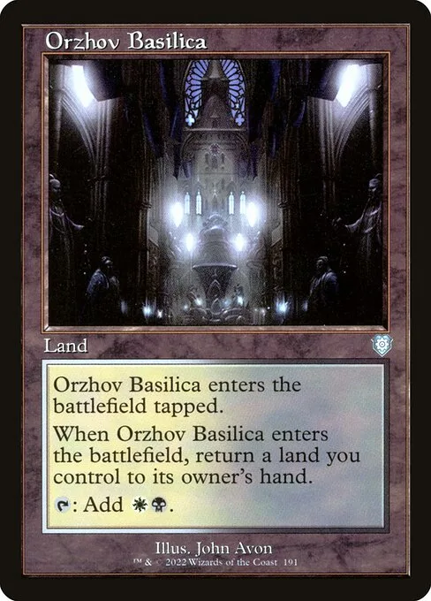 Orzhov Basilica · The Brothers' War Commander 191/209