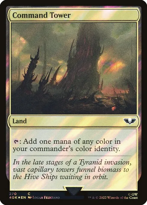 Command Tower · Warhammer 40,000 Commander 270★/617