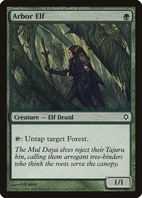 Arbor Elf · Worldwake 95/145
