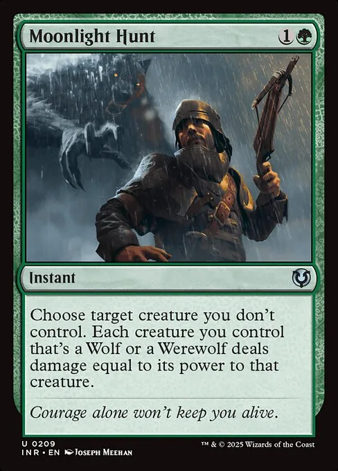 Moonlight Hunt · Innistrad Remastered 209/495