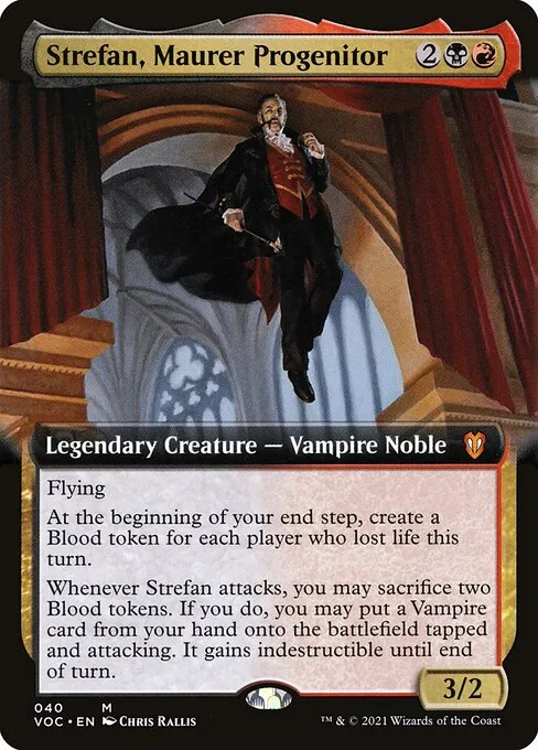 Strefan, Maurer Progenitor · Crimson Vow Commander 40/188