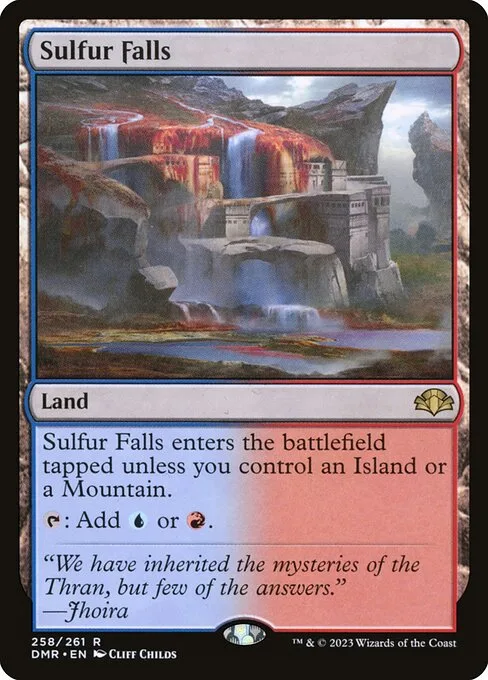Sulfur Falls · Dominaria Remastered 258/457