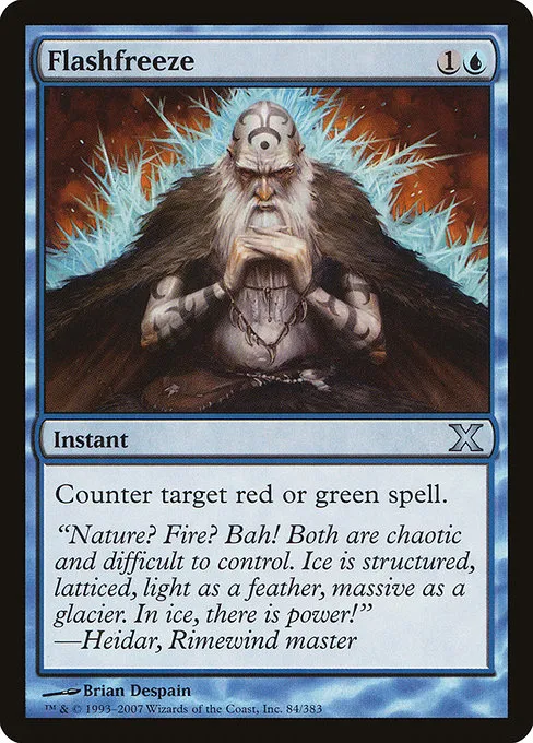 Flashfreeze · Tenth Edition 84/510
