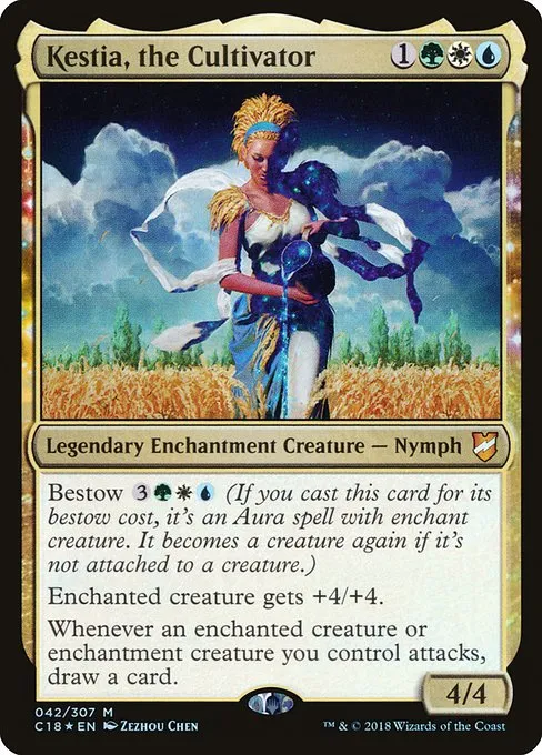 Kestia, the Cultivator · Commander 2018 42/307