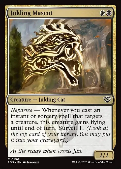 Inkling Mascot · Secrets of Strixhaven 196/368