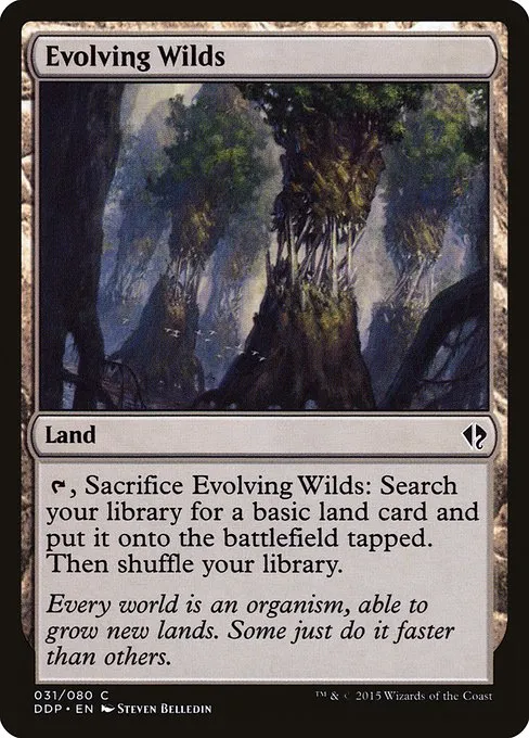 Evolving Wilds · Duel Decks: Zendikar vs. Eldrazi 31/80