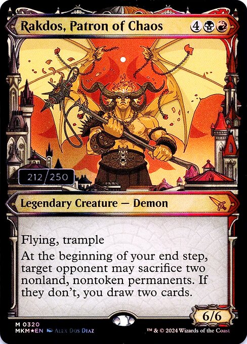 Rakdos, Patron of Chaos · Murders at Karlov Manor 320z/451