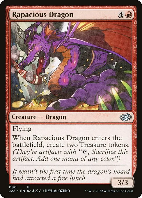 Rapacious Dragon · Jumpstart 2022 80/835