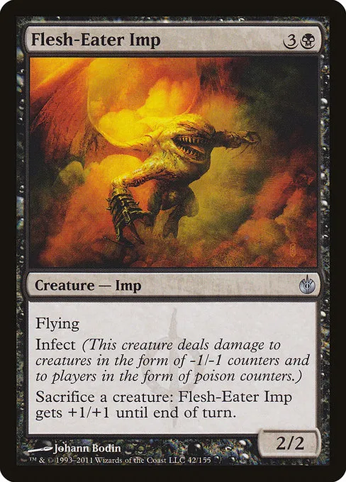 Flesh-Eater Imp · Mirrodin Besieged 42/155