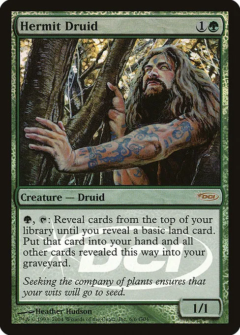 Hermit Druid · Judge Gift Cards 2004 6/6