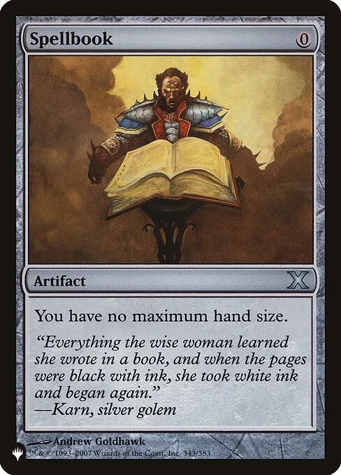 Spellbook · The List 10E-343/5050