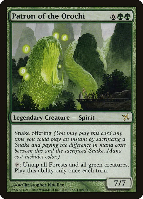 Patron of the Orochi · Betrayers of Kamigawa 138/165