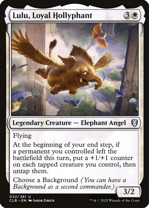 Lulu, Loyal Hollyphant · Commander Legends: Battle for Baldur's Gate 32/936