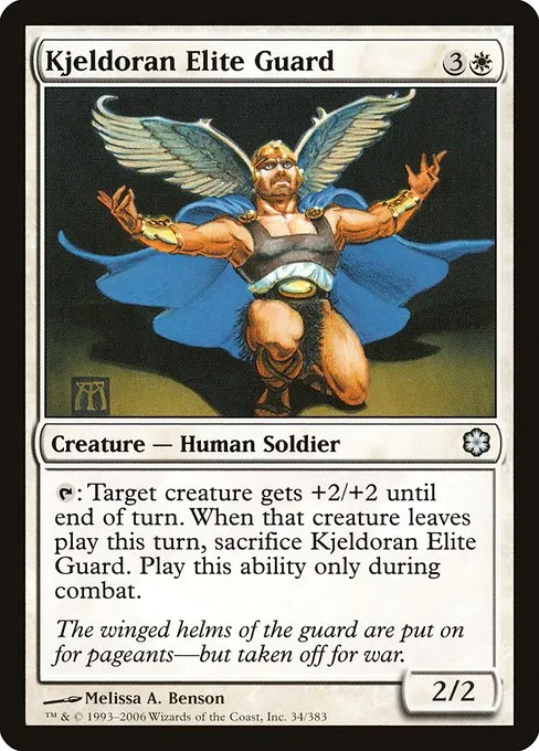Kjeldoran Elite Guard · Coldsnap Theme Decks 34/62