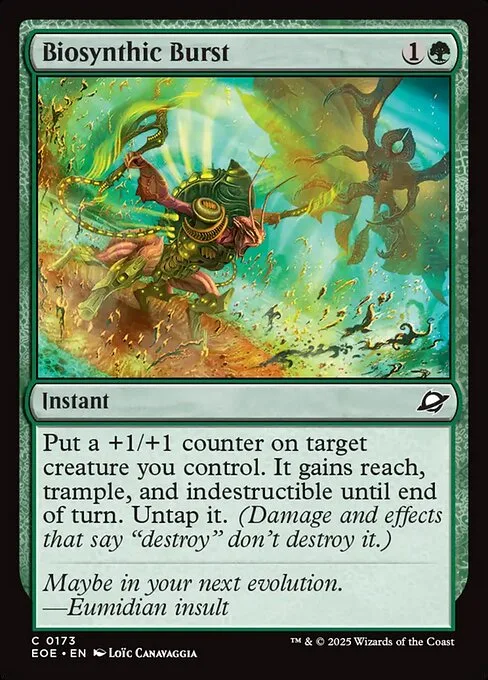 Biosynthic Burst · Edge of Eternities 173/400