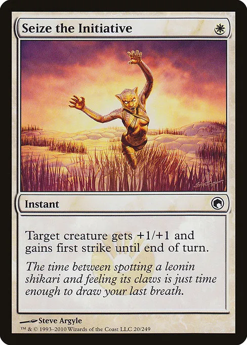Seize the Initiative · Scars of Mirrodin 20/249