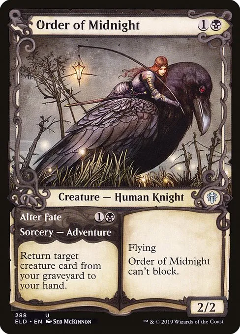 Order of Midnight // Alter Fate · Throne of Eldraine 288/398